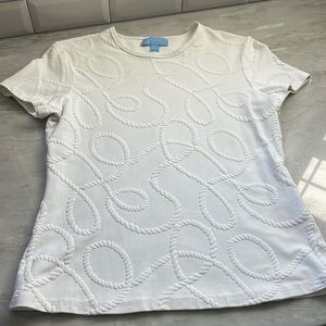 White J McLaughlin t shirt